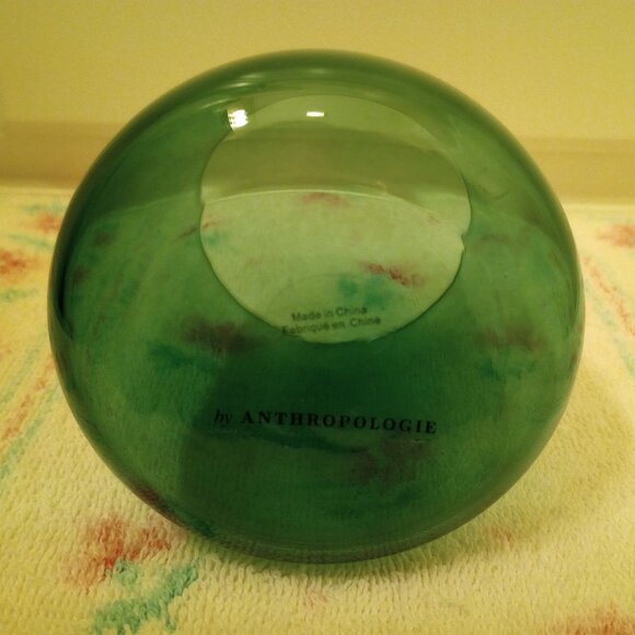 NIB Replacement Anthropologie The Morgan Collection Stemless Teal Wine Glass - Picture 2 of 5